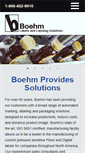Mobile Screenshot of boehminc.com